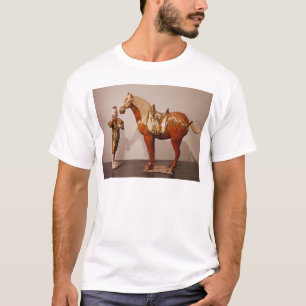 Camiseta Cavalo e noivo, dinastia de Tang