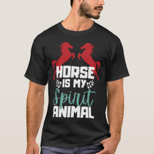 Camiseta Cavalo é o meu espírito animal