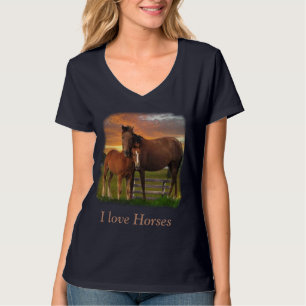 Camiseta Cavalo e pônei