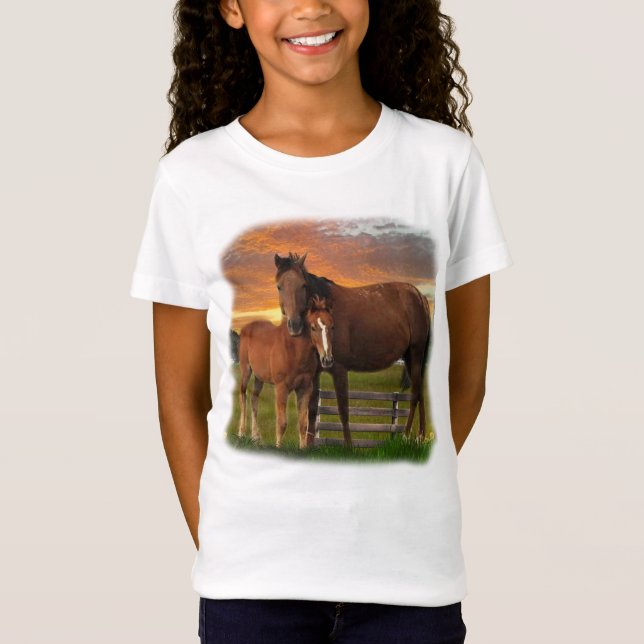 Camiseta Cavalo e pônei (Frente)
