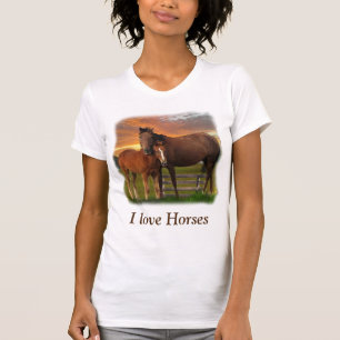 Camiseta Cavalo e pônei