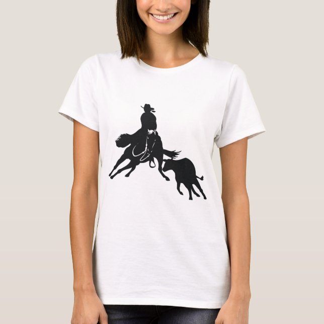 Camiseta Cavalo e vaca do corte (Frente)