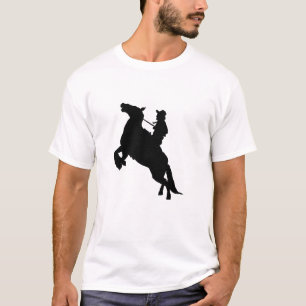 Camiseta Cavalo Elegante a Caminhar no Oeste