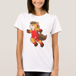 Camiseta Cavalo em Corrida