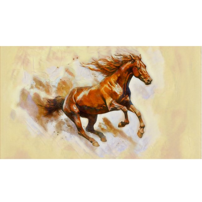 Camiseta Cavalo em Execução (Criador carregado)