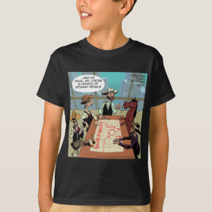 Camiseta Cavalo Engraçado Ladrão de Banco