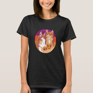 Camiseta Cavalo-Equestre-Equestre-Hélice-Hélice-Hélice