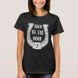 Camiseta Cavalo Fala Com O Hof Riding Horseback Euqestrian