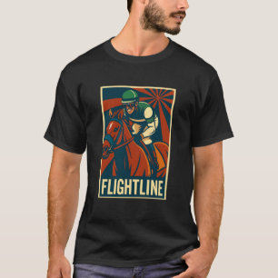 Camiseta Cavalo Flightline, Corrida de Cavalos, Del Mar, Sa