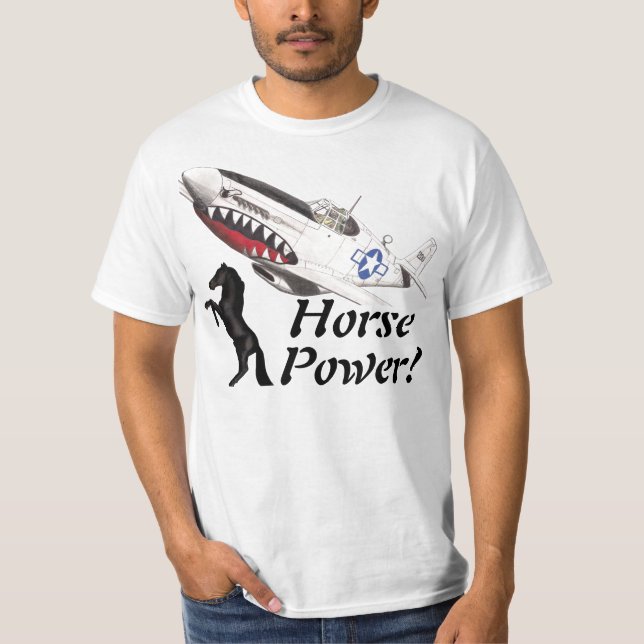 Camiseta Cavalo-força! (Frente)