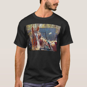 Camiseta Cavalo frio de Amish da manhã