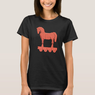 Camiseta Cavalo Gráfico Amante de Cavalos Cavaleiro Equestr