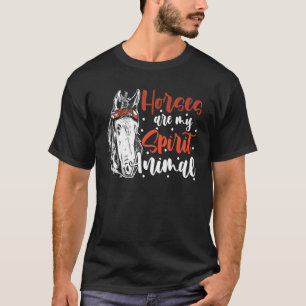 Camiseta Cavalo Gráfico Para Mulheres E Homens Cavalo 2