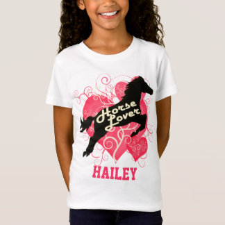 Camiseta Cavalo Hailey personalizado amante