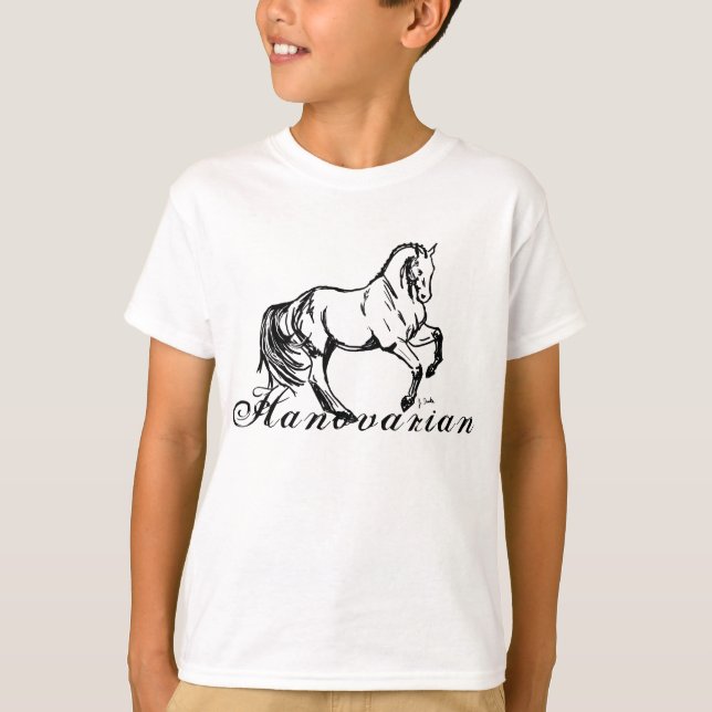 Camiseta Cavalo Hanovário (Frente)