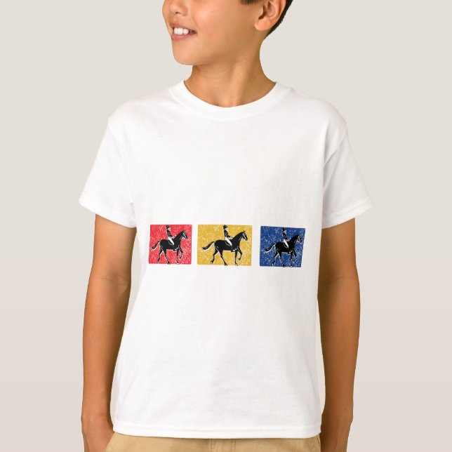 Camiseta Cavalo Inglês e Cavaleiro (Frente)