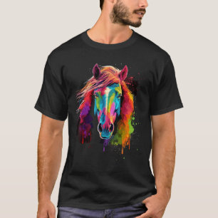 Camiseta Cavalo Islandês De Montar Treinamento De Dressage
