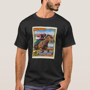Camiseta Cavalo Jovem para Sempre, Corrida de Cavalos, Del