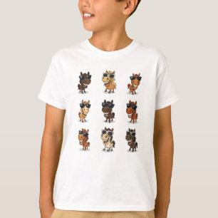Camiseta Cavalo legal com Camiseta-T