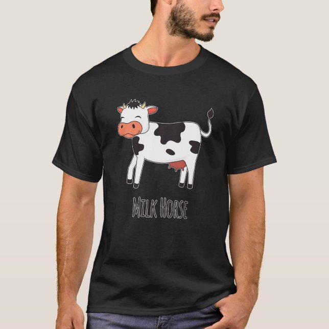 Camiseta Cavalo Leiteiro Vaca (Frente)