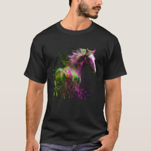 Camiseta Cavalo Lindo Treinador Equestre Splash