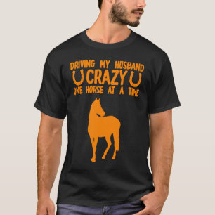 Camiseta Cavalo Louco Menina Animal Foal Raparigas