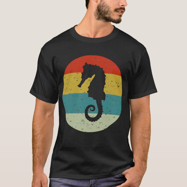 Camiseta cavalo-marinho  (Frente)