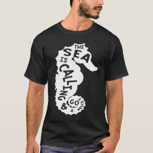 Camiseta Cavalo-marinho Aquático Hippocampus Animal Peixe