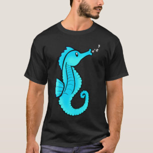 Camiseta Cavalo-Marinho Borbulhante