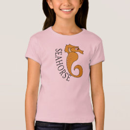 Camiseta Cavalo-Marinho - Camisa-T Babydoll, De Fato Rapari