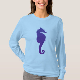 Camiseta Cavalo-Marinho de Magia Roxa