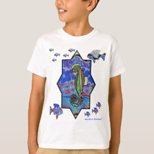 Camiseta Cavalo marinho que sonha o t-shirt