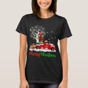 Camiseta Cavalo-Marinho Vermelho Natal Pajama Engraçado Xma