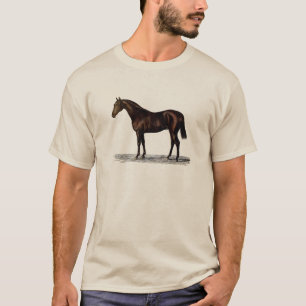 Camiseta Cavalo Marrom