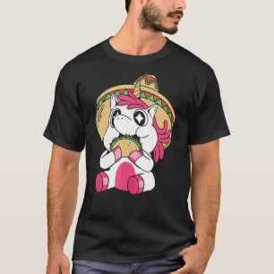 Camiseta Cavalo Mítico Arco-íris Unicórnio Engraçado - Unic