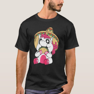 Camiseta Cavalo Mítico Arco-íris Unicórnio Engraçado - Unic
