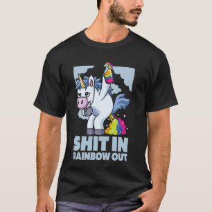 Camiseta Cavalo Mítico Unicórnio Engraçado - Unicórnio Arco