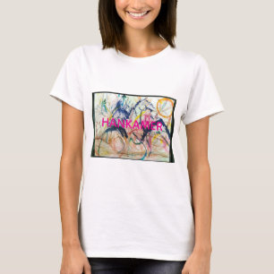 Camiseta Cavalo Montanha Abstrato Jeff Hankamer Artjunkhaus
