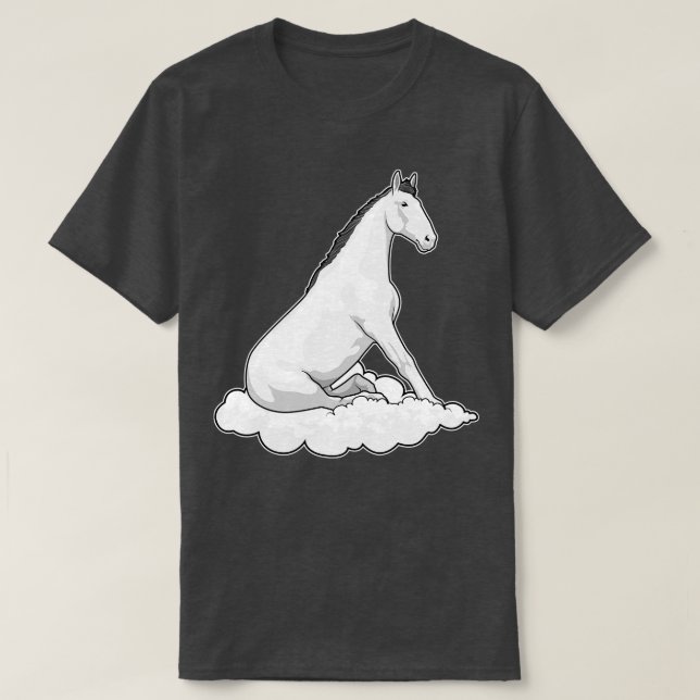Camiseta Cavalo na Nuvem (Frente do Design)
