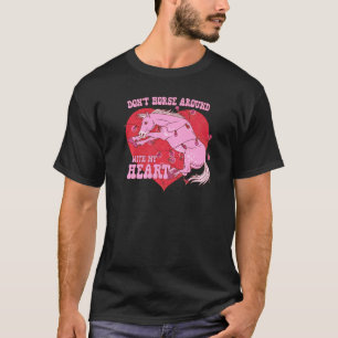 Camiseta Cavalo Não Brinque Com o Meu Coração Ocidental Val