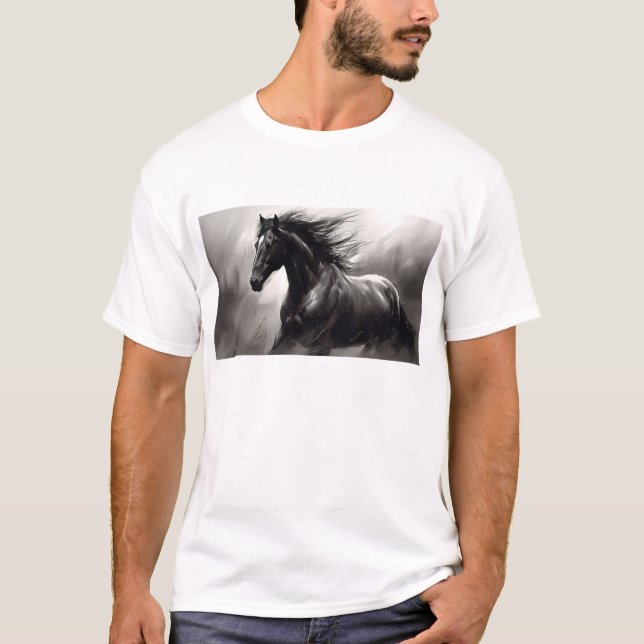 Camiseta Cavalo Negro (Frente)