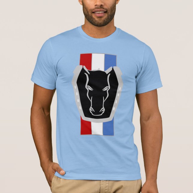Camiseta Cavalo Negro - Mustang Inspirado (Frente)