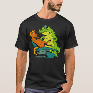 Camiseta Cavalo no dentista do crocodilo
