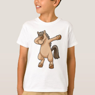Camiseta Cavalo no laboratório de dança de salto