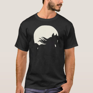 Camiseta Cavalo no pôr do sol mustang oeste
