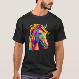 Camiseta Cavalo para Meninos Mulheres Criança Apenas Uma Me