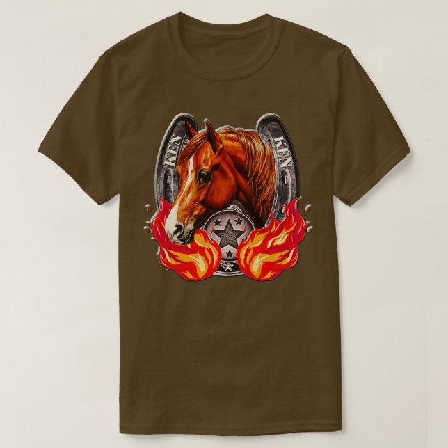 Camiseta Cavalo Patriarcado de Kens (Frente do Design)