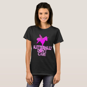 Camiseta Cavalo pegaso brilhante unicórnio cintilante não s
