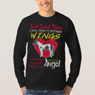 Camiseta Cavalo Pintado Anjo Sem Asas Pet s