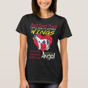Camiseta Cavalo Pintado Anjo Sem Asas Pet s